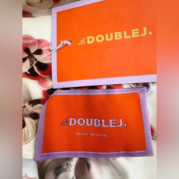 La Doublej Long And Sassy Midi Dress
Micro Pansy in Silk Twill - Picture 9 of 15